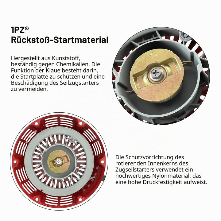 1PZ FPS-X39 Anlasser mit Rückholfunktion Recoil Starter Pull Start Ersatz für Honda GX340 GX390 GX61