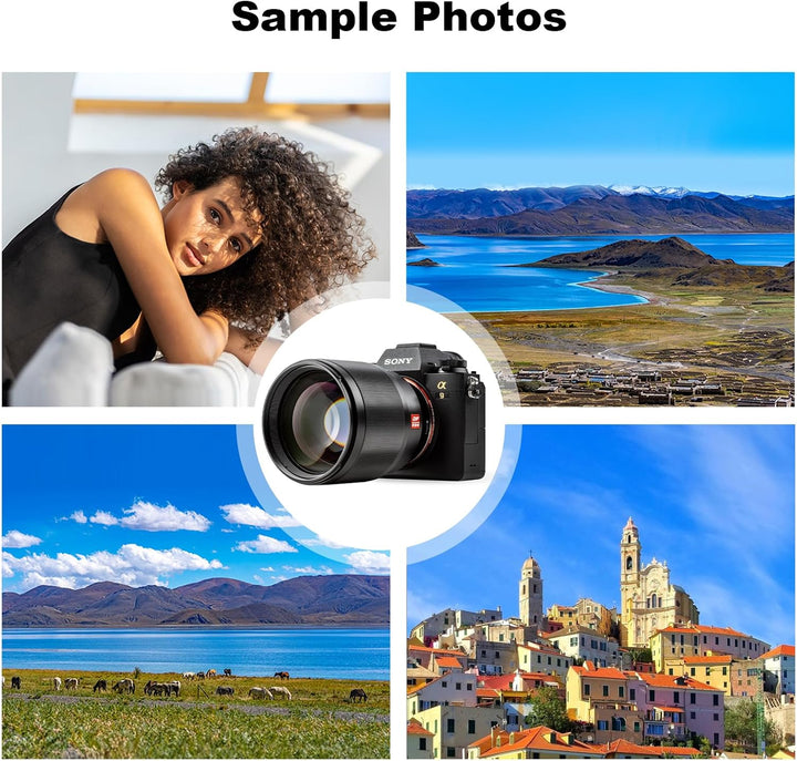 VILTROX 85mm F1.8 II STM Full-Frame Autofokus Objektive für Sony E Mount Kamera Objektive Standard C