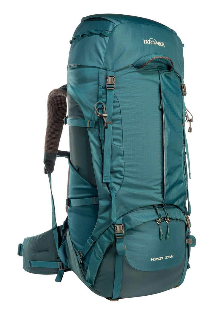 Tatonka Yukon 70+10 - Trekkingrucksack mit Frontzugriff, verstellbarem Rückensystem, extra Bodenfach