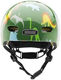 Nutcase Baby Nutty-Dyno Mite Unisex-Helm, Mehrfarbig, XXS