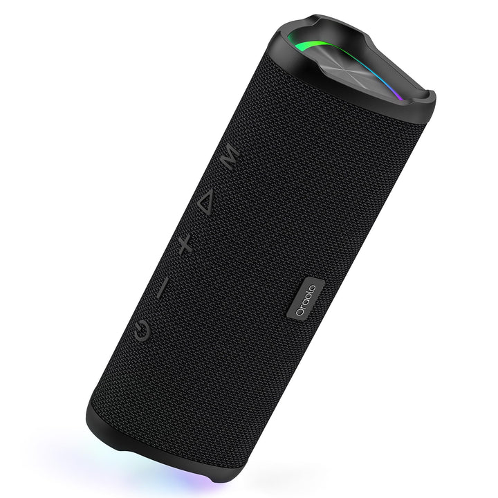 oraolo Bluetooth Lautsprecher Tragbar Musikbox Wireless Speaker | Bluetooth 6.0 20W 24 Std. Akku Dua