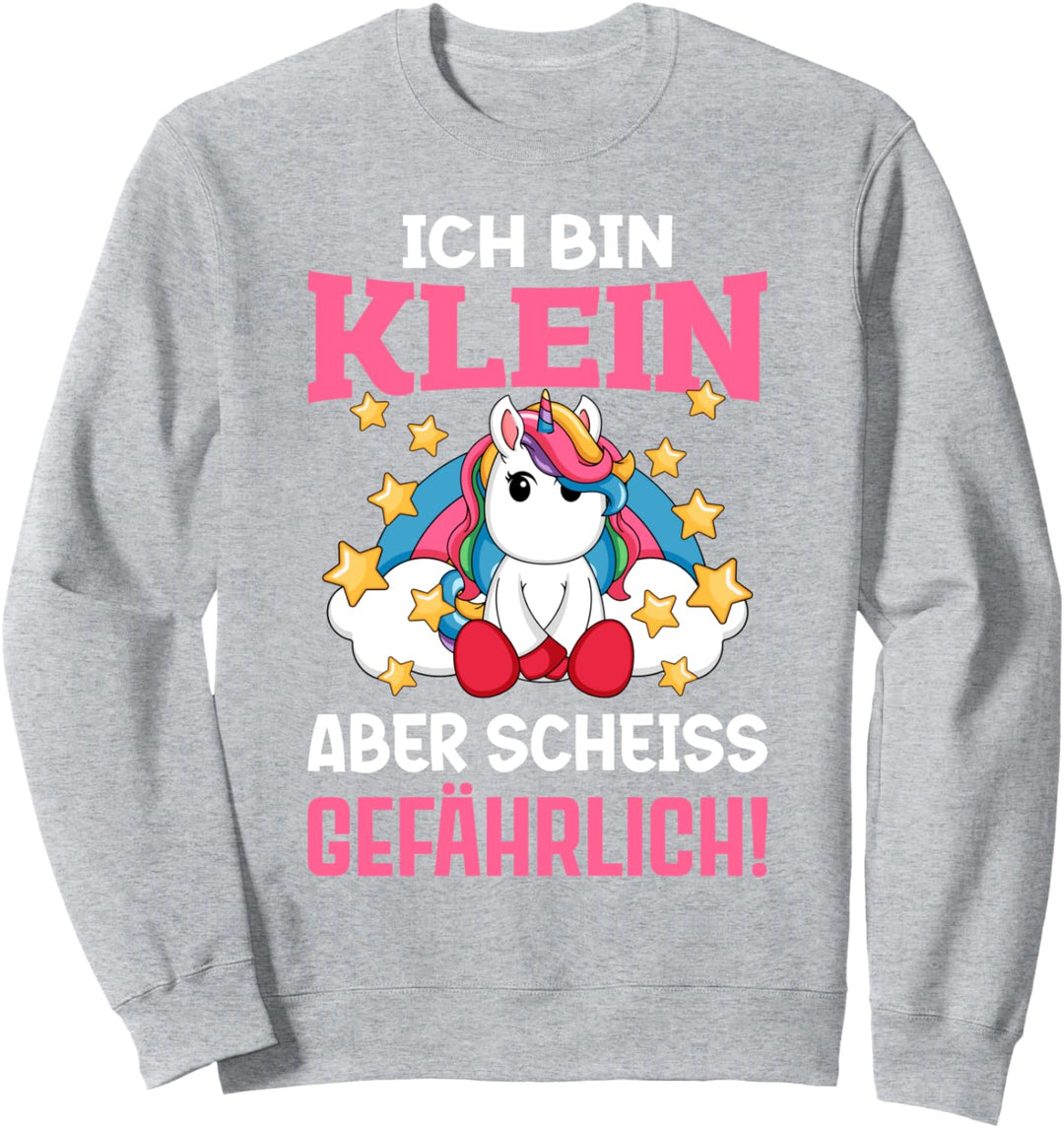 Lustiger Spruch Einhorn Sarkasmus Unicorn Mädchen Sweatshirt
