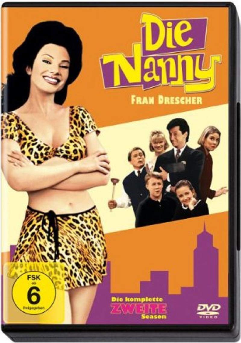 Die Nanny Staffel 1-3 (1+2+3, 1 bis 3) Die komplette Serie [DVD Box Set], DVD