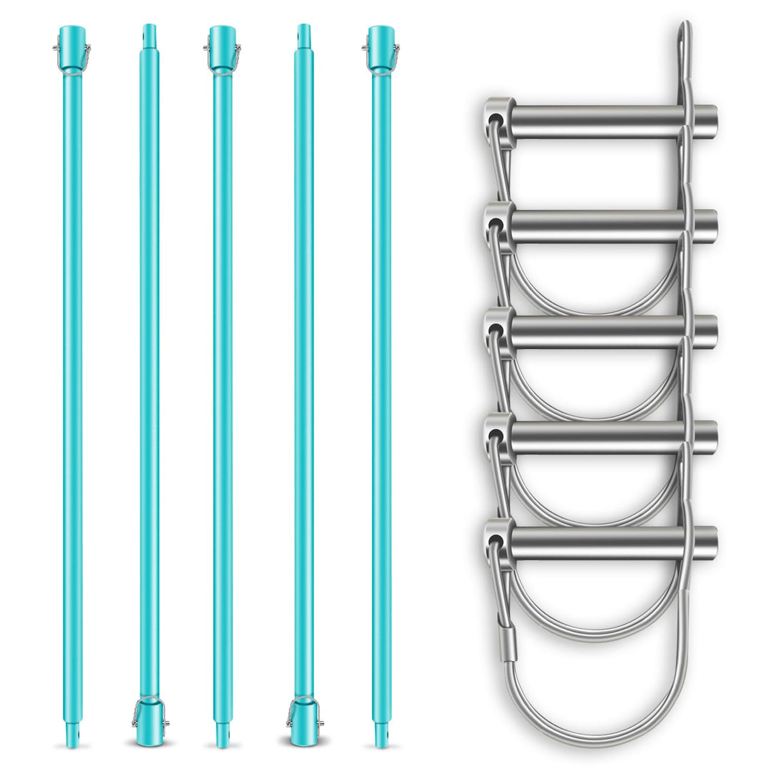 BRUNNENTAL ® 5m Verlängerung + 5x Quick Change - Für Brunnenbohrer Erdbohrer Handerdbohrer zum Tiefe