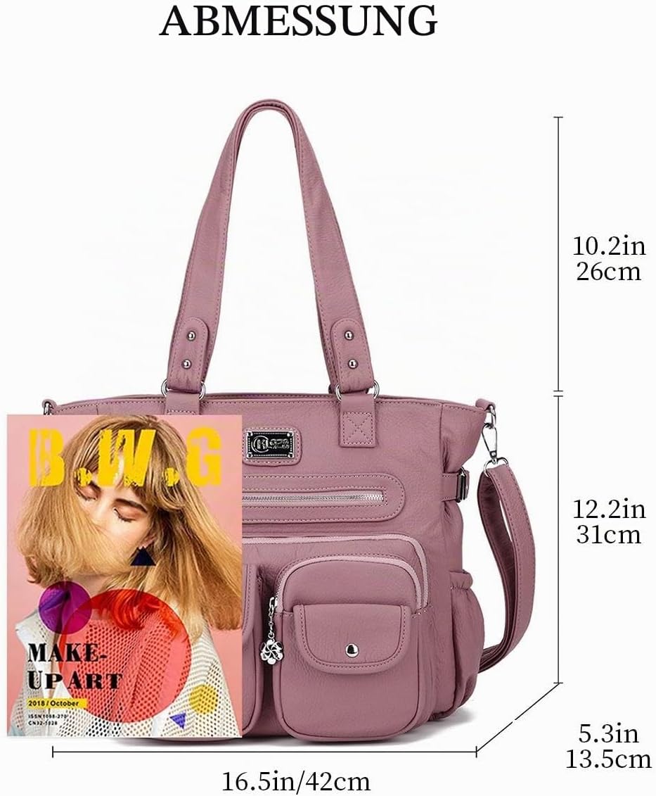KL928 Handtasche Damen Tasche Umhängetasche Schultertasche Damentaschen gross für Damen Frauentasche