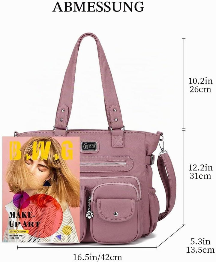 KL928 Handtasche Damen Tasche Umhängetasche Schultertasche Damentaschen gross für Damen Frauentasche