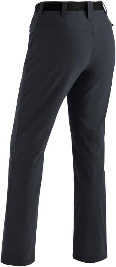 Maier Sports Damen Wanderhose Rechberg Therm 18 Schwarz, 18 Schwarz