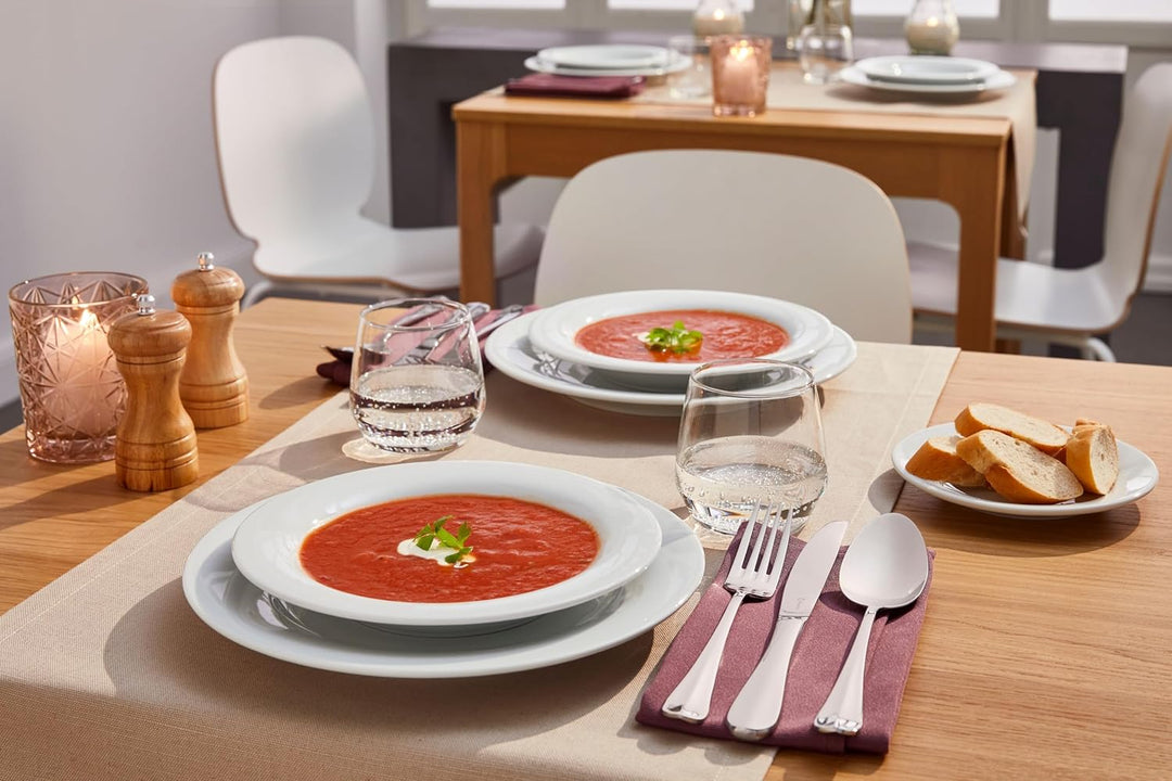 METRO Professional Caterer Teller, tief Ø 22 cm, 6 Stück, weiss
