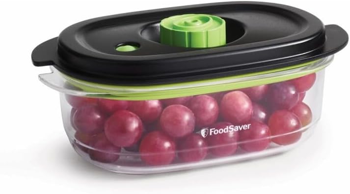 FoodSaver FFC026X Preserve & Marinate Vakuumbehälter für Vakuumiergeräte | luftdichte BPA-freie Lebe