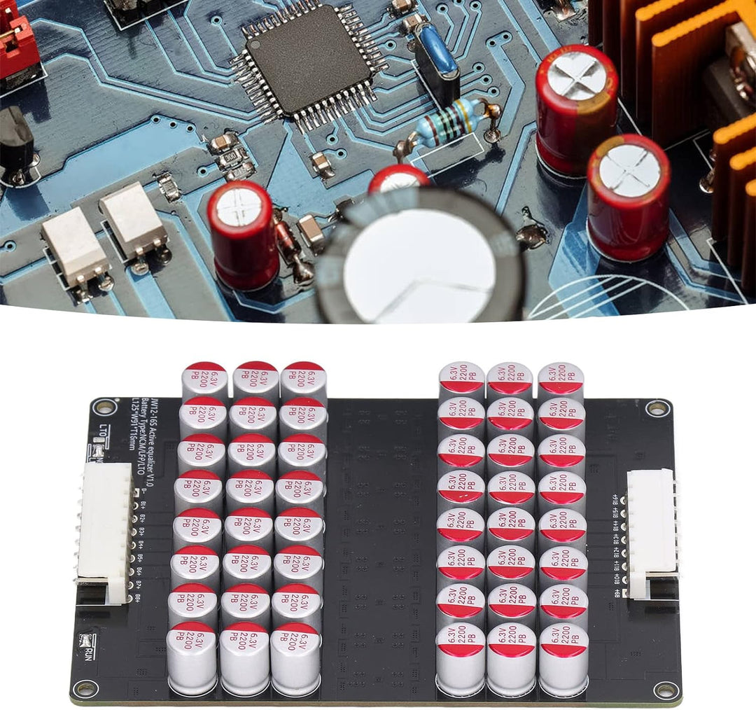12S 13S 14S 15S 16S 5A Active Equalizer Balancer, Universal Lithium Battery Balance Board Battery En