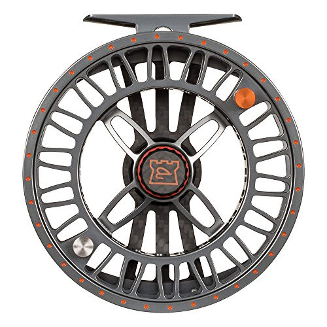 Hardy Ultralite MTX Fly Angelrolle, Unisex-Erwachsene, Ultralite MTX 3/4/5 Titan/Orange, 3/4/5 Titan