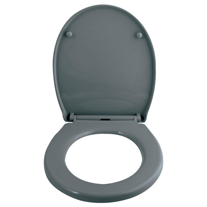spirella Toilettendeckel oval Klodeckel mit Quick-Release-Funktion und Softclose Absenkautomatik. An