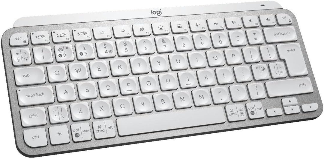 Logitech MX Keys Mini minimalistische kabellose beleuchtete Tastatur, kompakt, Bluetooth, Hintergrun