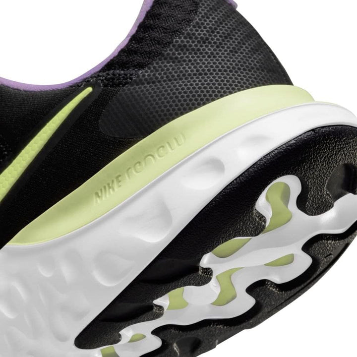 Nike Unisex Kinder Renew Run 2 (Gs) Laufschuh 36.5 EU Black Lt Lemon Twist Lilac White, 36.5 EU Blac