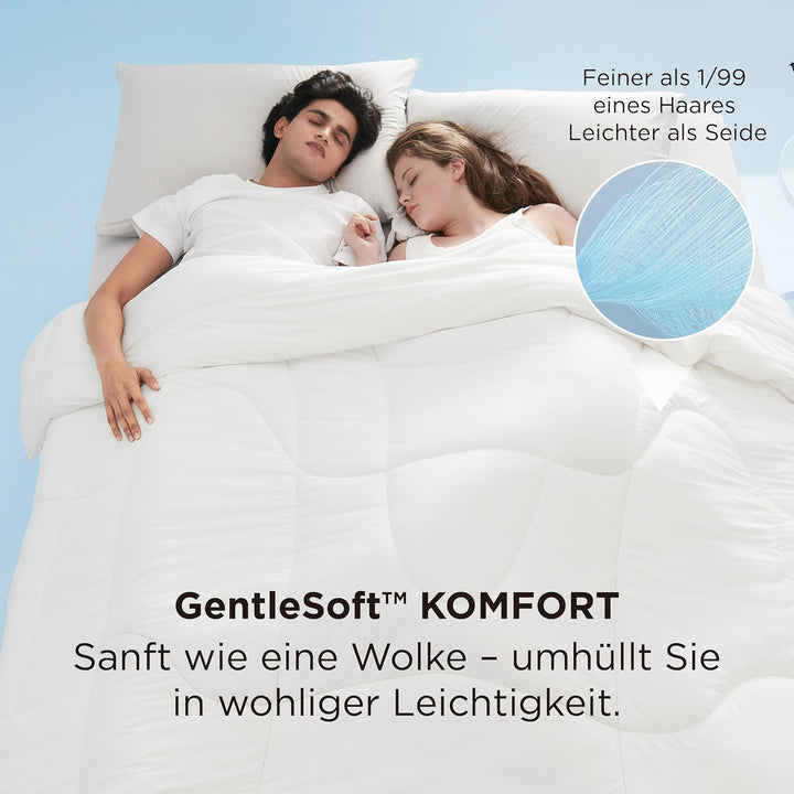 BEDSURE Bettdecke Ohne Bezug Kühlende - Bettdecke 155x220 Kühldecken zum Schlafen - Leicht Atmungsak