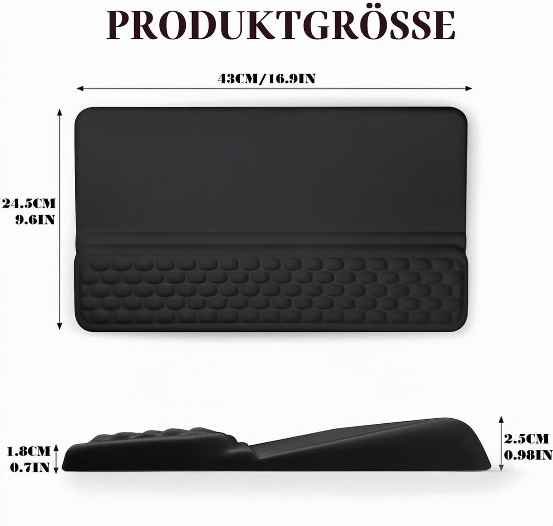 Tastatur Ständer mit Handgelenkauflage,Ergonomisches Tilt Tastaturständer,Ergonomischer Bequemer Wri