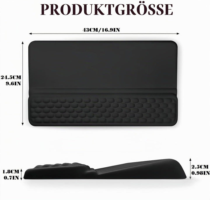 Tastatur Ständer mit Handgelenkauflage,Ergonomisches Tilt Tastaturständer,Ergonomischer Bequemer Wri