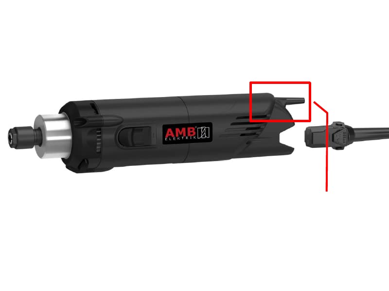 Fräsmotor AMB 1050 FME-1 DI / 1050 W / 5.000 25.000 1/min, Portalanbindung