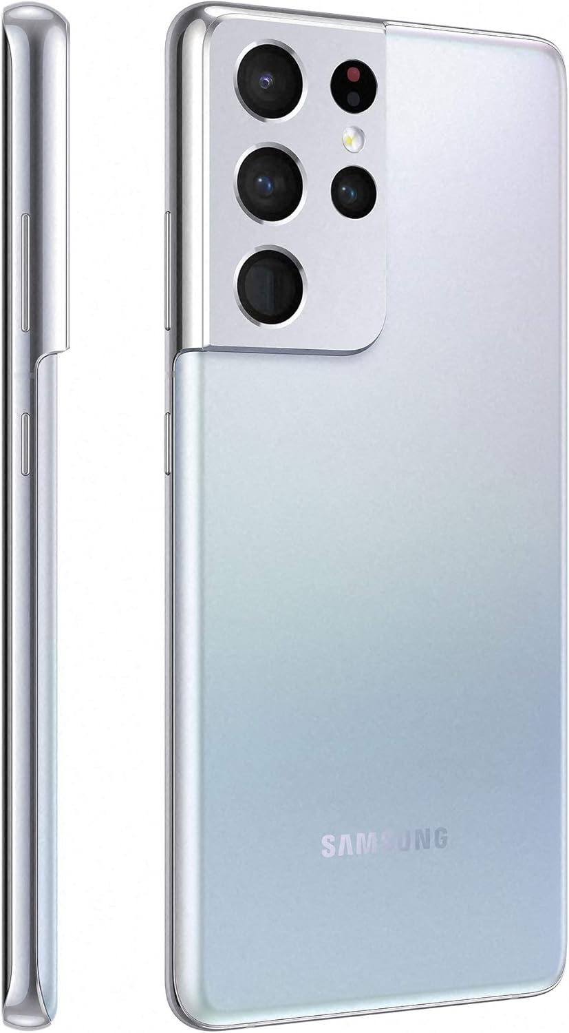 Samsung G998B Galaxy S21 Ultra 5G 256GB/12GB RAM Dual-SIM phantom-silver Silber 12 GB, Silber 12 GB