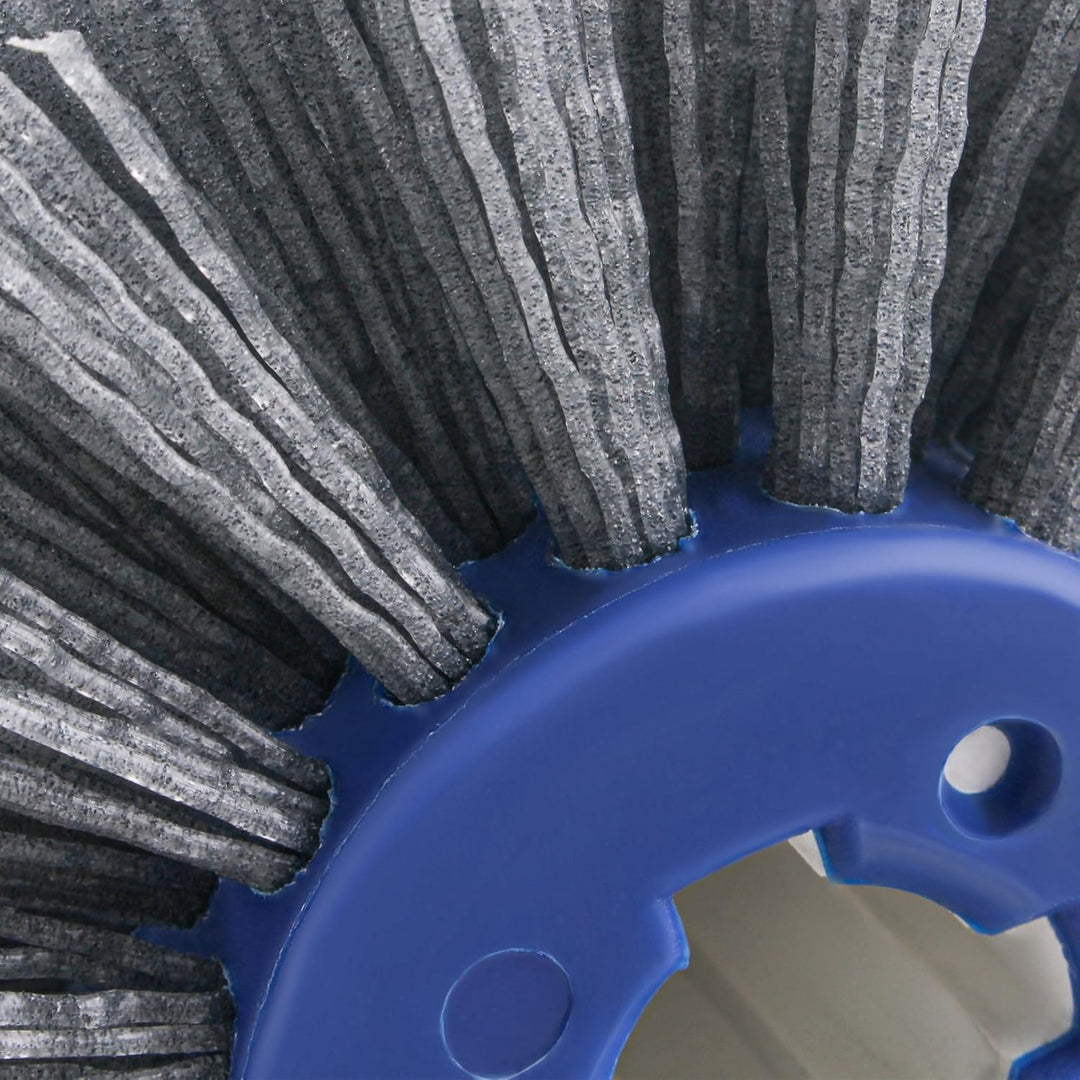 Nylonbürste 80 Grit Bürste | Satinierwalze Schleifbürste für Satiniermaschine Bürstenschleifer | Sch