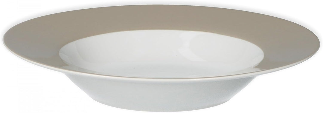 van Well Vario Suppenteller-Set 6-teilig - Teller-Service für 6 Personen - tiefe Pasta-Teller 21,5cm