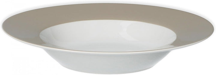 van Well Vario Suppenteller-Set 6-teilig - Teller-Service für 6 Personen - tiefe Pasta-Teller 21,5cm
