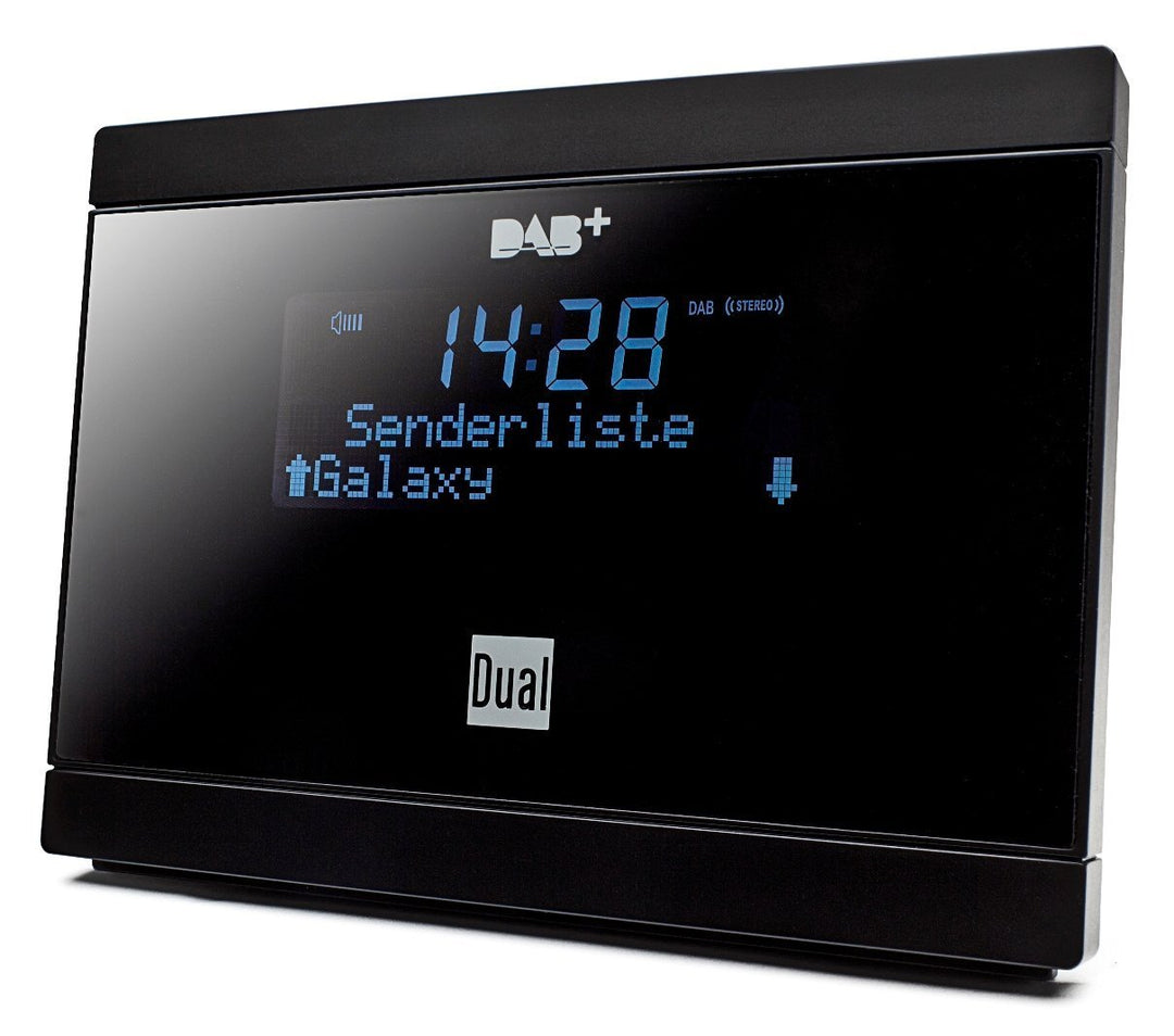 Dual DAB 2 A Digital-Radio Adapter mit Fernbedienung (LCD-Display, DAB(+)/UKW-Tuner, Alarmfunktion)