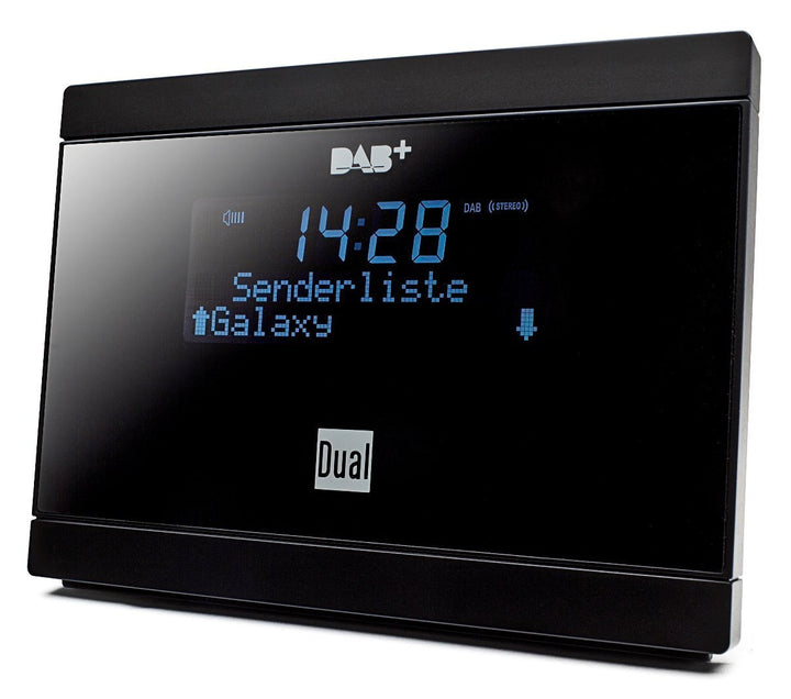 Dual DAB 2 A Digital-Radio Adapter mit Fernbedienung (LCD-Display, DAB(+)/UKW-Tuner, Alarmfunktion)