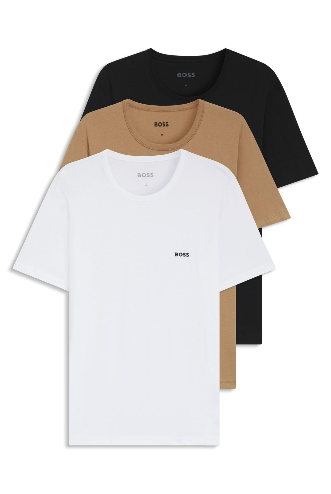 BOSS Herren T-shirt Rn 3p Co T-Shirt XS 265, XS 265