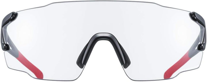 Uvex Unisex – Erwachsene Sportstyle 804 V Sportbrille black mat red/smoke Einheitsgrösse Single, bla