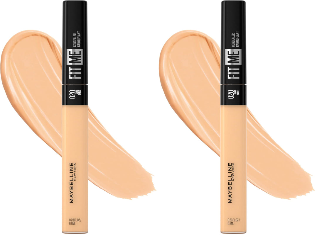 Maybelline New York Abdeckstift, Fit Me! Concealer, Für makellose Haut, Alle Hauttypen, Nr. 20 Sand,