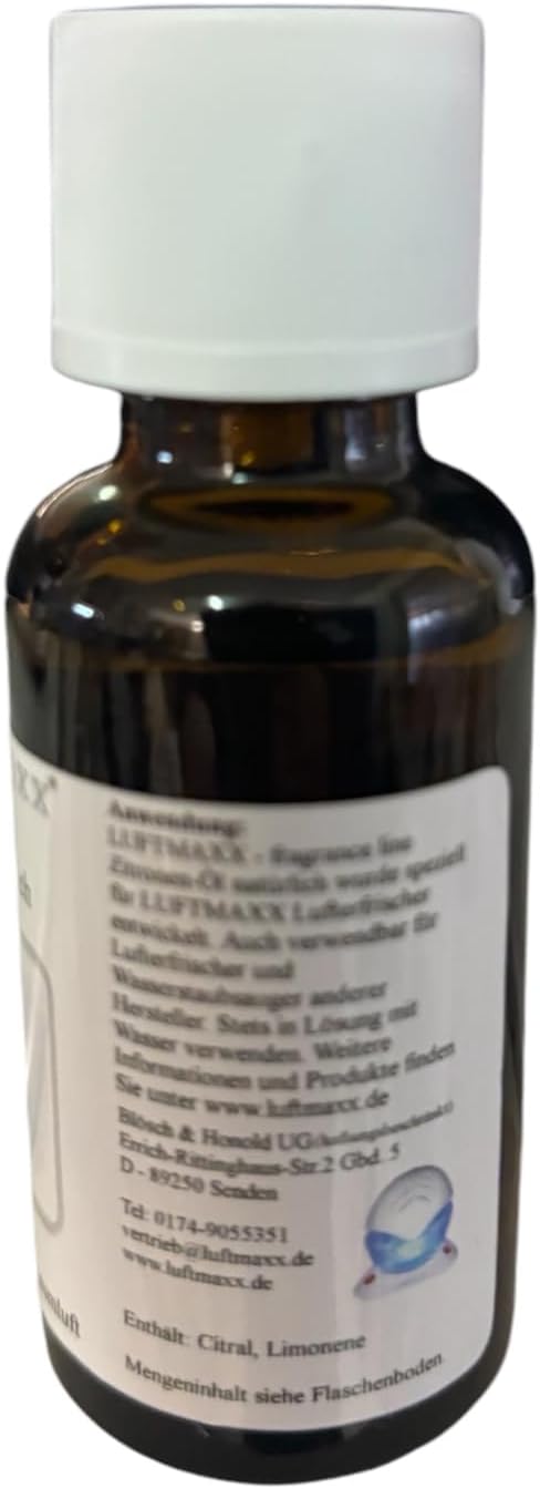 Zitronenöl natürlich 30 ml für Staubsauger mit Wasserfilter Wasserstaubsauger und Lufterfirscher