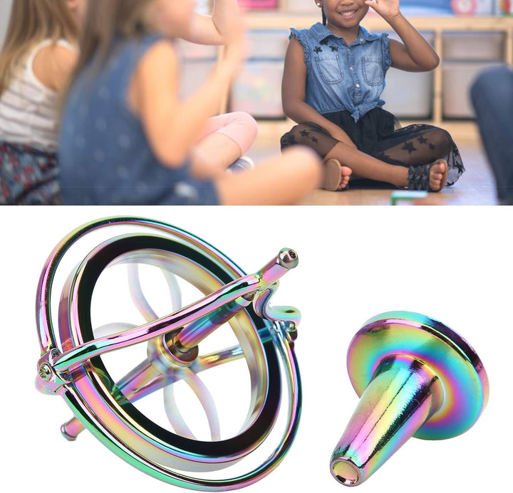 Alomejor Legierung Gyroskop Spielzeug f¨¹r M?dchen - Schwerelosigkeit Balance Physik Fliegende Beweg