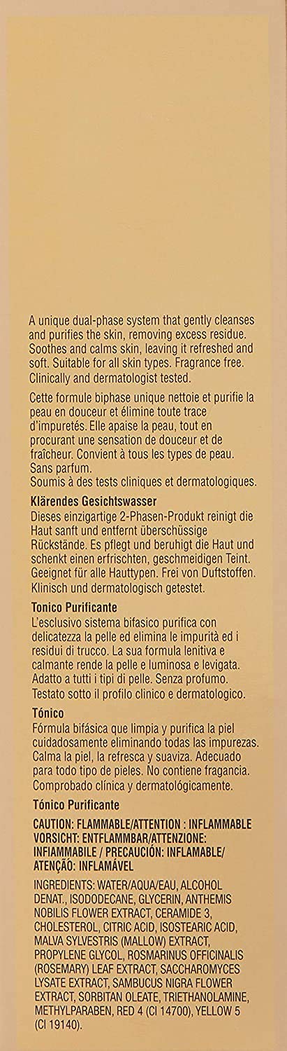 Elizabeth Arden Ceramide – Purifying Toner, 200 ml, beruhigendes Gesichtswasser, Liquid zur Reinigun