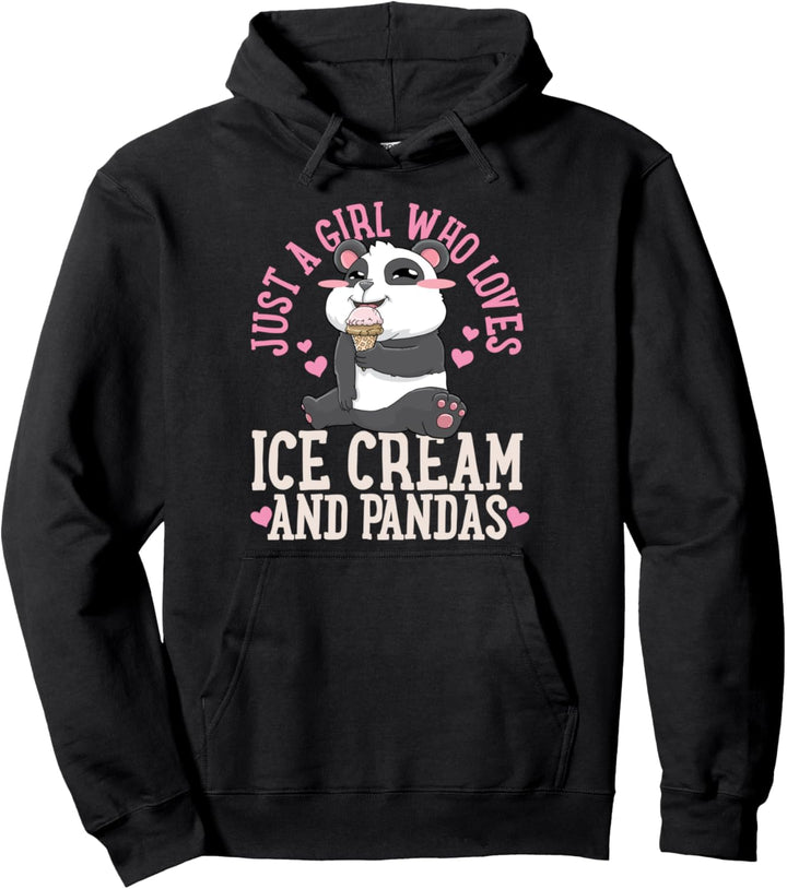Eis Panda Kawaii Pullover Hoodie