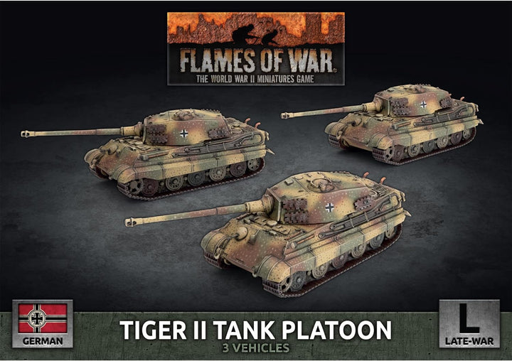 Flames of War GBX178 Tiger II Platoon