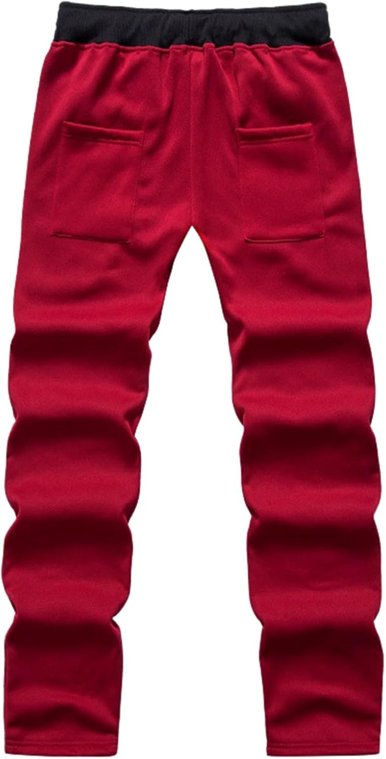 Duohropke Trainingsanzug Herren Winter Warm Jogginganzug mit Fleece Gefütterte, Männer Sportanzug Ca