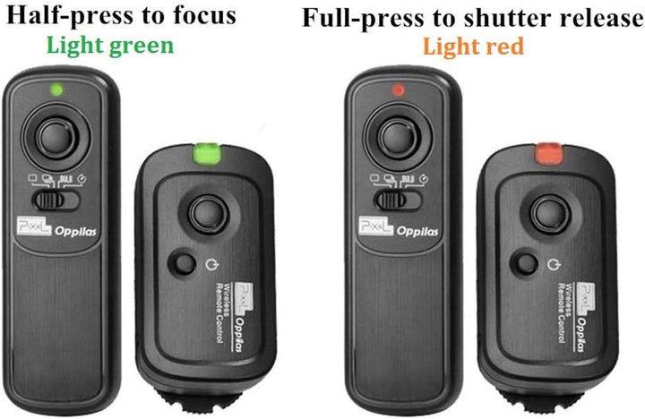 Pixel Kabellose Fernauslöser RW/S1 Auslöser Fernbedienung Kompatibel mit Sony a100 a200 a300 a350 a4