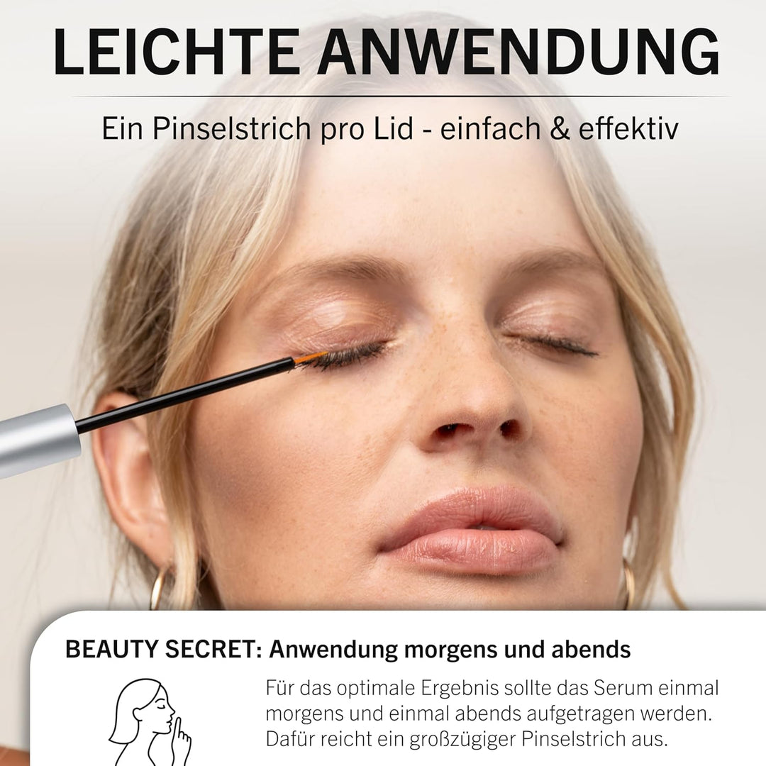 EGYPT-WONDER Wimpernserum 5 ml – Lash Serum für Wimpernwachstum & dichtere Wimpern – Wimpernbooster