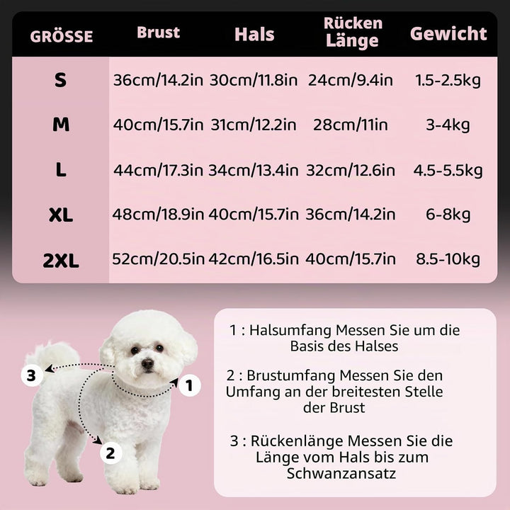 ZoneYan Hundejacke Winterweste Jacken, Warme Reflektierend Hundemäntel mit Geschirr Wasserdicht, Hun