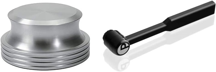 Dynavox Plattenspieler-Stabilizer PST420, Auflagegewicht aus Aluminium für Plattenspieler, Gewicht 4