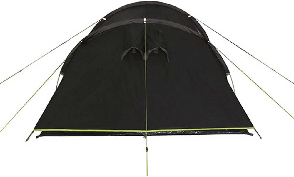 High Peak Tunnelzelt Atmos 3, Campingzelt mit Zeltboden, Trekkingzelt für 3 Personen, 2 Eingänge, do