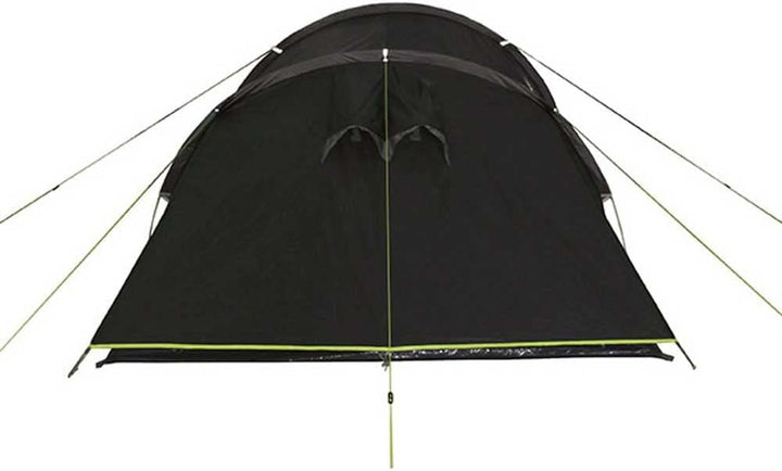 High Peak Tunnelzelt Atmos 3, Campingzelt mit Zeltboden, Trekkingzelt für 3 Personen, 2 Eingänge, do
