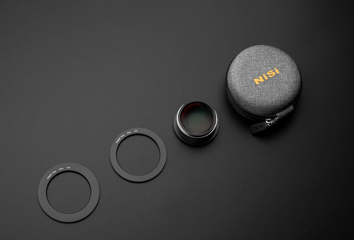 NiSi 49mm Close Up Linse Nahlinsen Filter Kit - inkl 67-49mm Adapterring, 62-49mm Adapterring, Objek