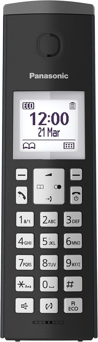 Panasonic KX-TGK210 DECT, Anruferkennung, Schwarz Single, Single