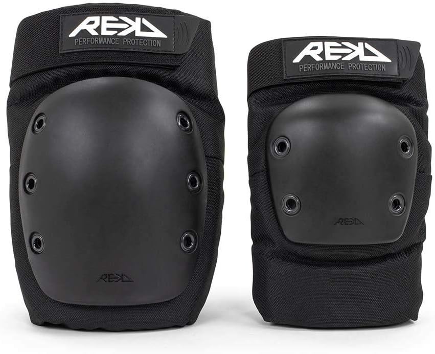 Rekd Ramp Double Pad Set Schutz-Set, Erwachsene, Unisex M schwarz (schwarz), M schwarz (schwarz)