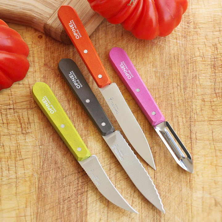 Opinel K�chenmesser Set Farbig Primavera 4-teilig teilig 4, teilig 4