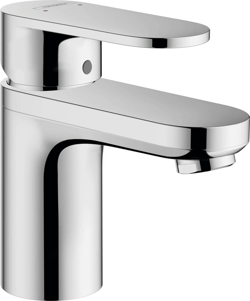 hansgrohe Waschtischarmatur Vernis Blend, Wasserhahn Bad mit Auslauf Höhe 70 mm, mit Zugstange, Bada