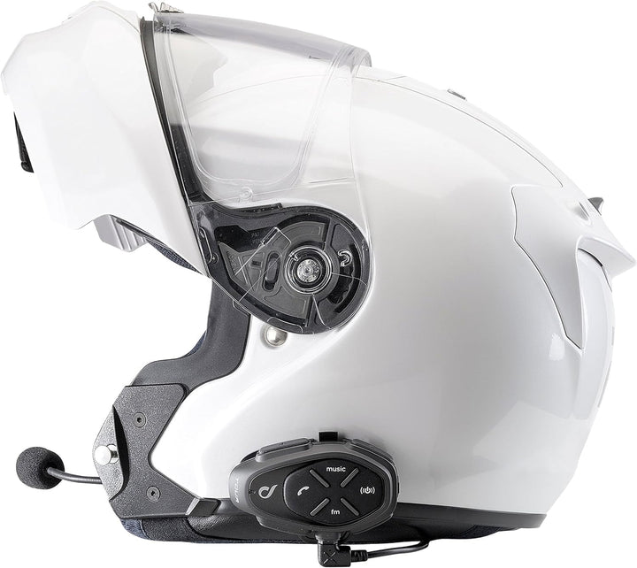 Interphone Tour - Doppelpack - Bluetooth-Kommunikationssystem für Motorräder - Bis zu 4 Reiters, 1,5