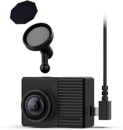 Garmin DashCam 66W– kompakte Dashcam mit 2“ (5,1 cm) Farbdisplay, extraweitem 180° Bildwinkel, spezi